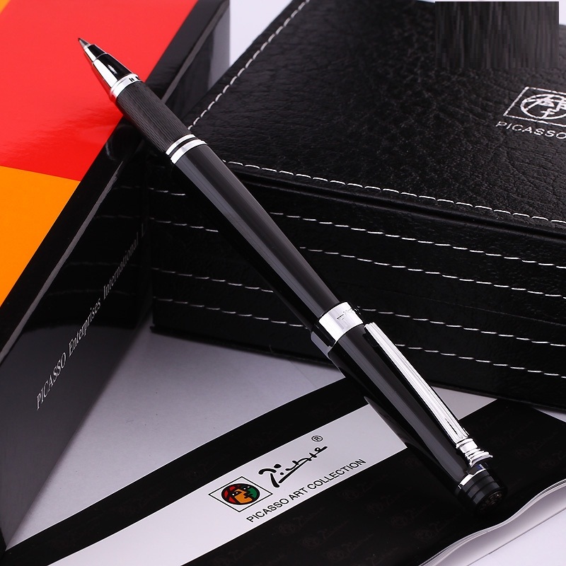 Bút dạ bi Picasso cài bạc 917R(B) but-da-bi-picasso-917-R-B-cai-bac-1